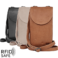 Bild von Bear Design Smartphone Tasche / Portemonnaie Callisto Pelle RFID safe 