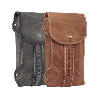 Bild von Naturleder Smartphone Gürteltasche Jockey Club